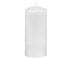 White Pillar Candles