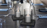 NEW! Clear Acrylic Holder for Refill Candles (Box of 18 Holders)