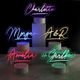 Personalised Name Desk/Night Light - Colour Changing (Approx 7 Day Delivery Time)