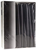 10 inch black tapered dinner candles