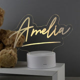 Personalised Name Desk/Night Light - Colour Changing (Approx 7 Day Delivery Time)