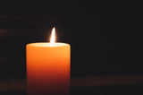 78mm x 180mm Ivory Pillar Candles (12 Candles)