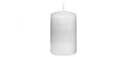 48mm x 80mm White Pillar Candles