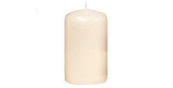 58mm x 100mm ivory pillar candles