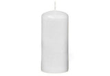 58mm x 130mm White Pillar Candles