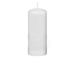 58mm x 160mm White Pillar Candles