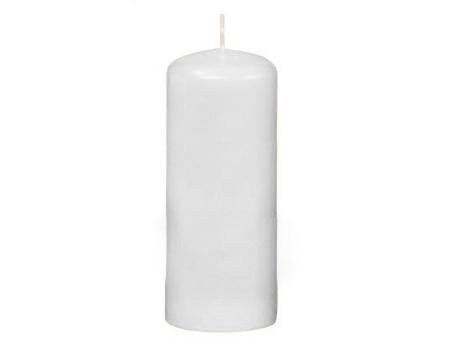 58mm x 160mm White Pillar Candles
