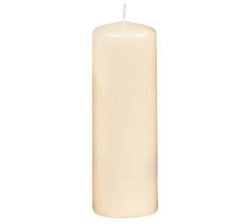 68mm x 200mm Ivory Pillar Candles 