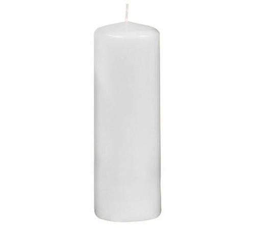68mm x 200mm White Pillar Candles