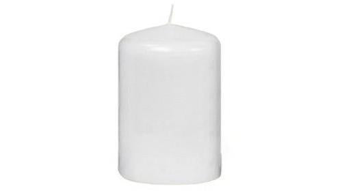 78mm x 120mm White Pillar Candles