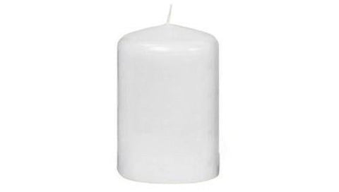78mm x 120mm White Pillar Candles