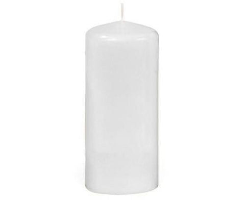 78mm x 180mm White Pillar Candles 