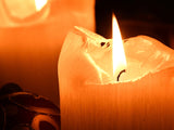 88mm x 300mm Ivory Pillar Candles (6 Candles)