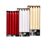 9.5 Inch Ivory Straight Candles (60 Candles)