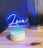 Personalised Name Desk/Night Light - Colour Changing (Approx 7 Day Delivery Time)